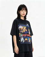 レトロプリント半袖