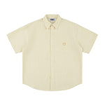 Solid color all-match shirt