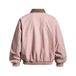 Stitched contrasting color couple's jacket