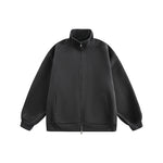 Simple stand collar versatile jacket