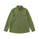 vintage striped long sleeve shirt