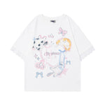 귀여운 루즈한 반팔