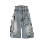 Vintage Baggy Denim Shorts