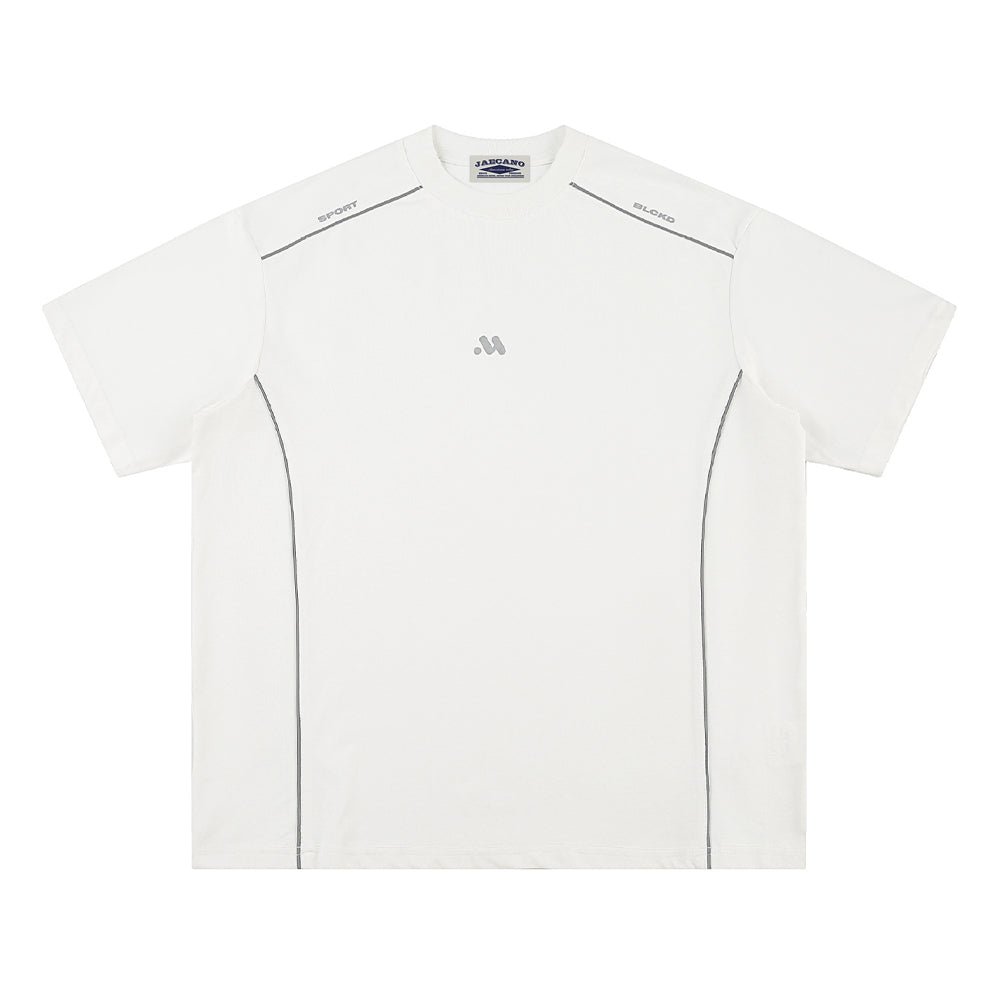 Loose and simple short sleeves