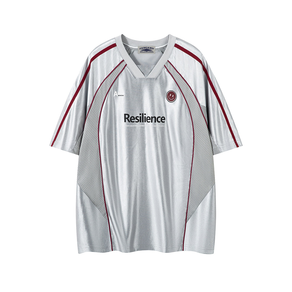 Retro sports short sleeves