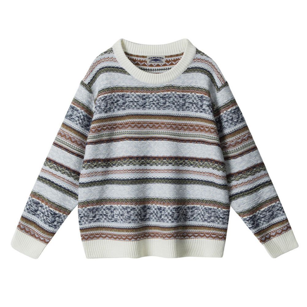 스트라이프 커플 니트웨어