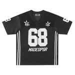 Embroidered sports short sleeves