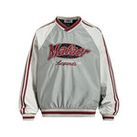 Retro contrast color sweatshirt