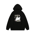 小狗刺綉連帽衛衣