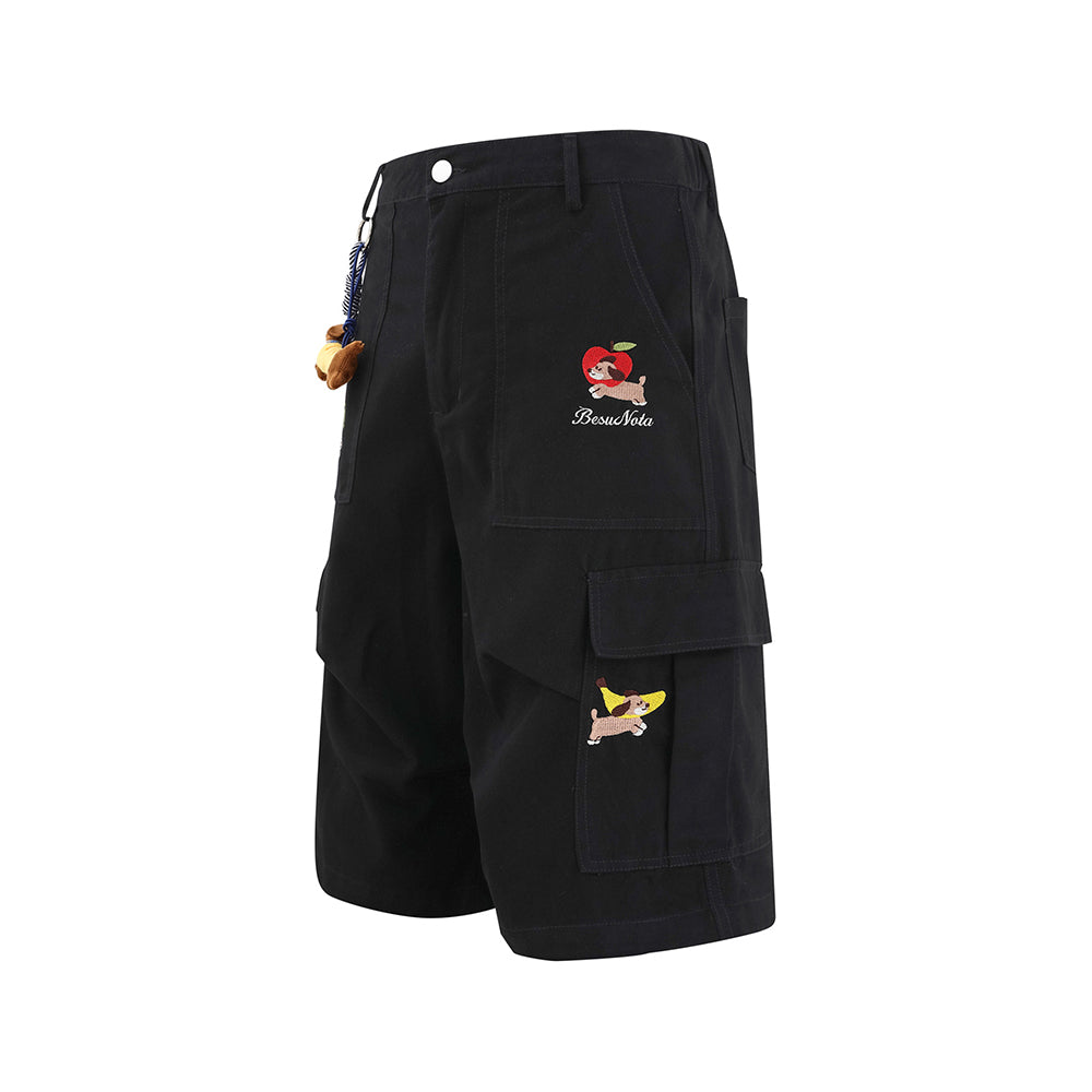 Multi-pocket cargo shorts