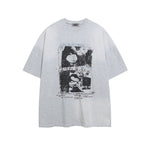 워시드 디스트레스드 반팔