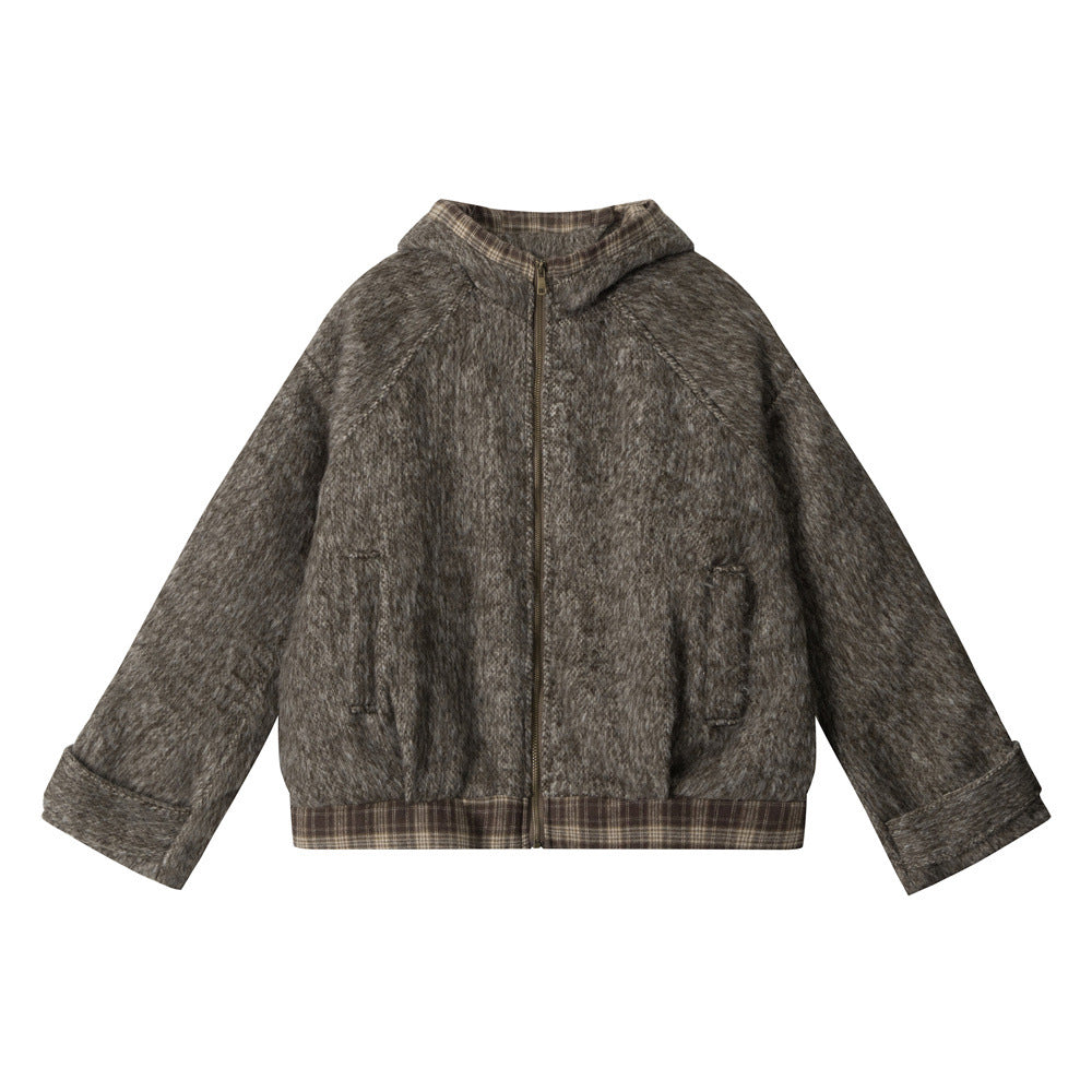 가짜 투피스 따뜻한 코트