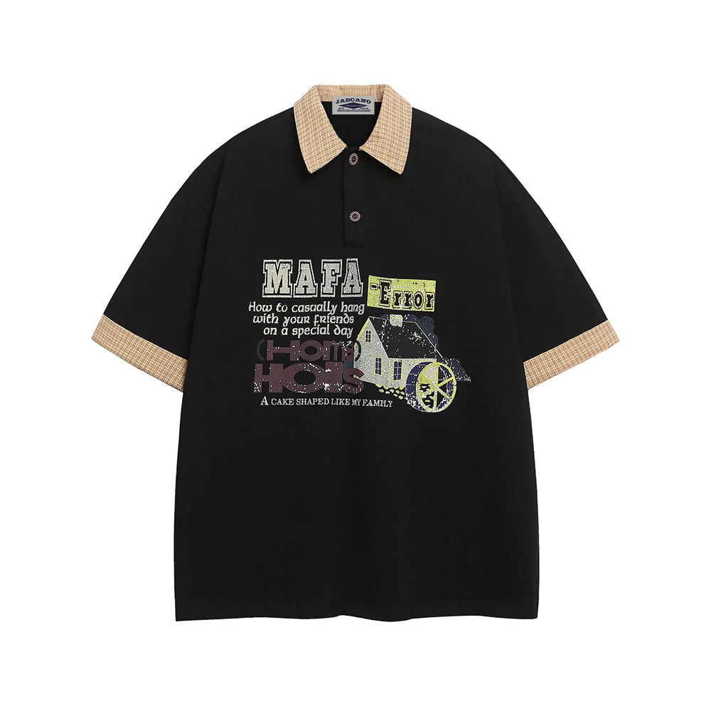 레트로 심플 폴로 반팔