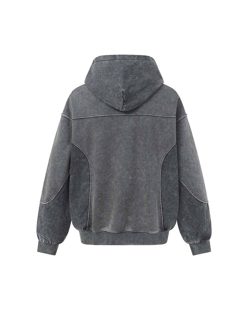 Distressed hoodie