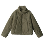 Stand collar couple jacket