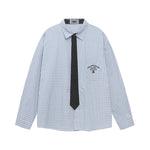 Vintage Tie Long Sleeve Shirt