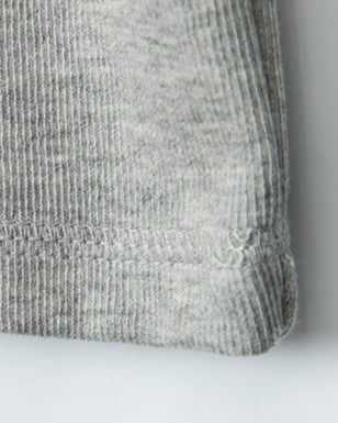 Letter embroidered short sleeves