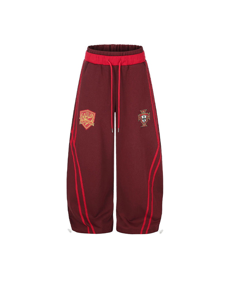 Retro versatile casual pants