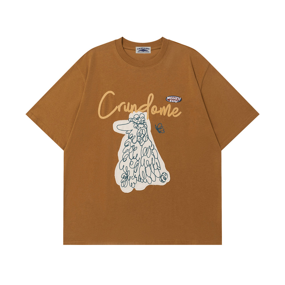 레트로 디자인 반팔