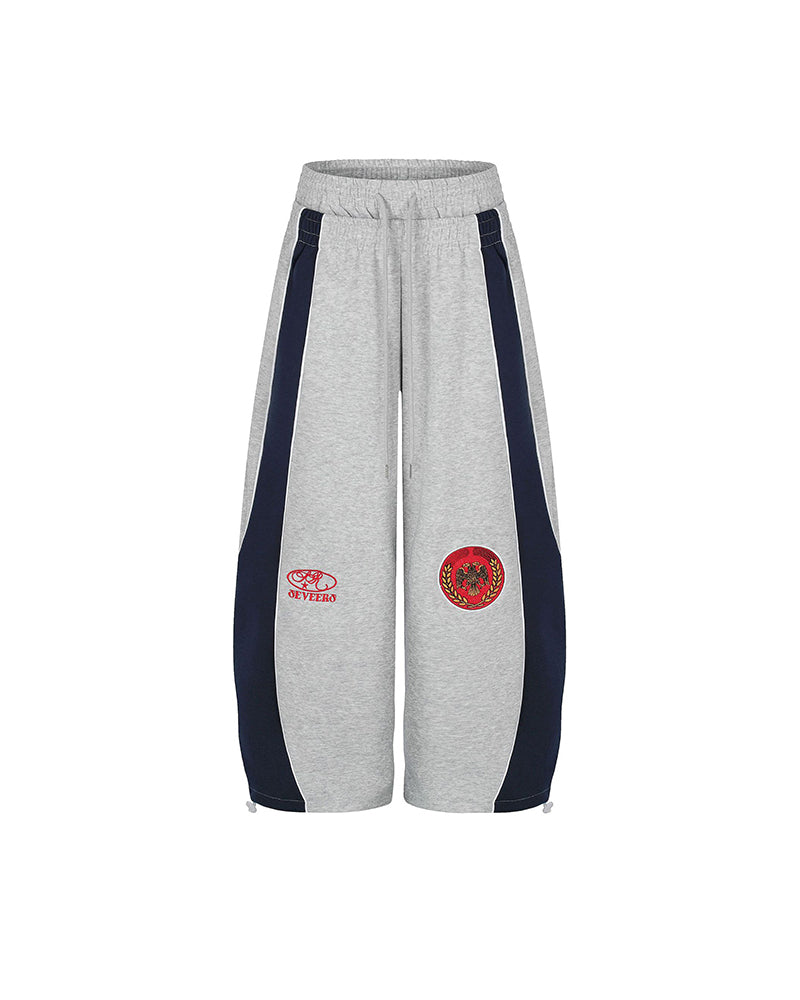 color block track pants