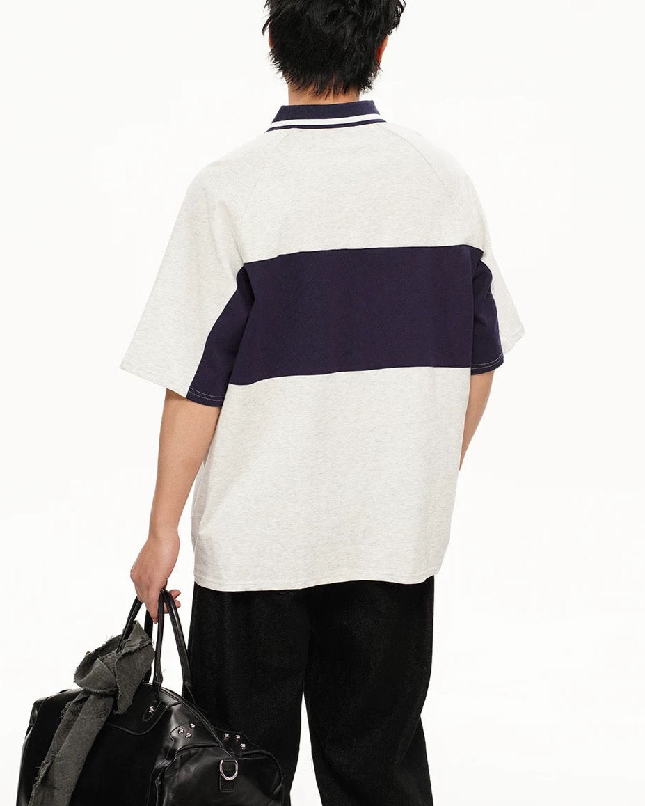 자수 폴로 반팔