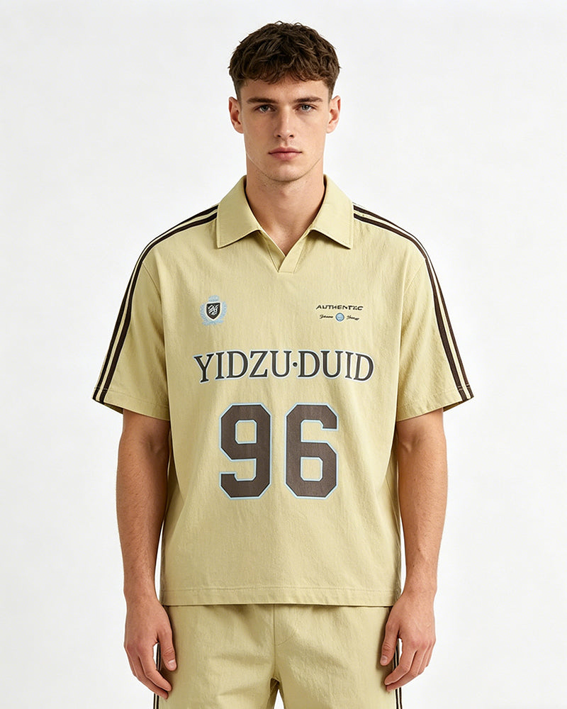 復古學院風短袖