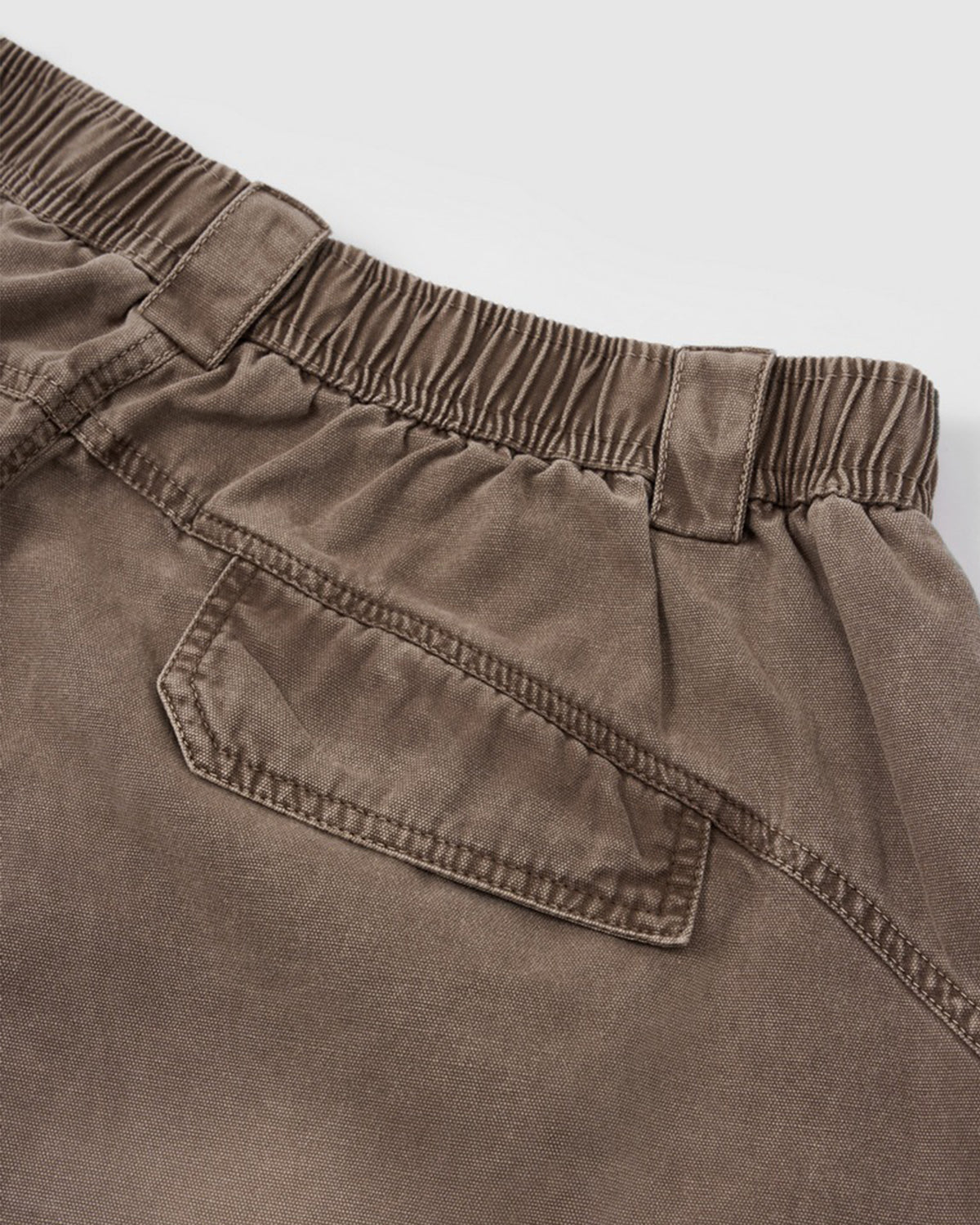 Washed casual overalls