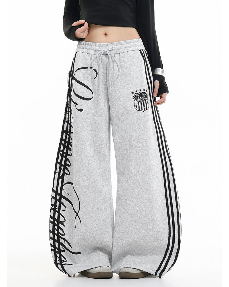 레트로 와이드 팬츠