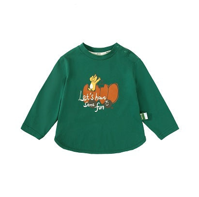 復古印花透氣長袖