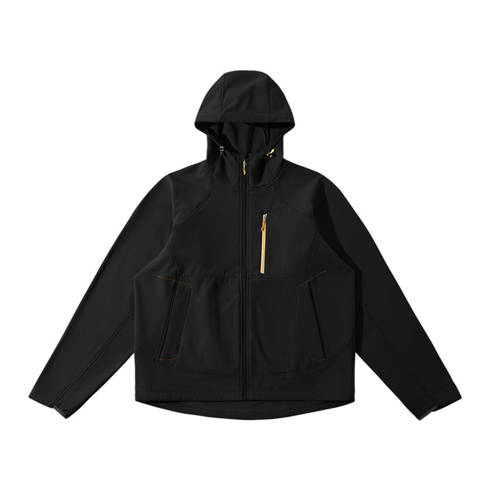Water-repellent fleece jacket