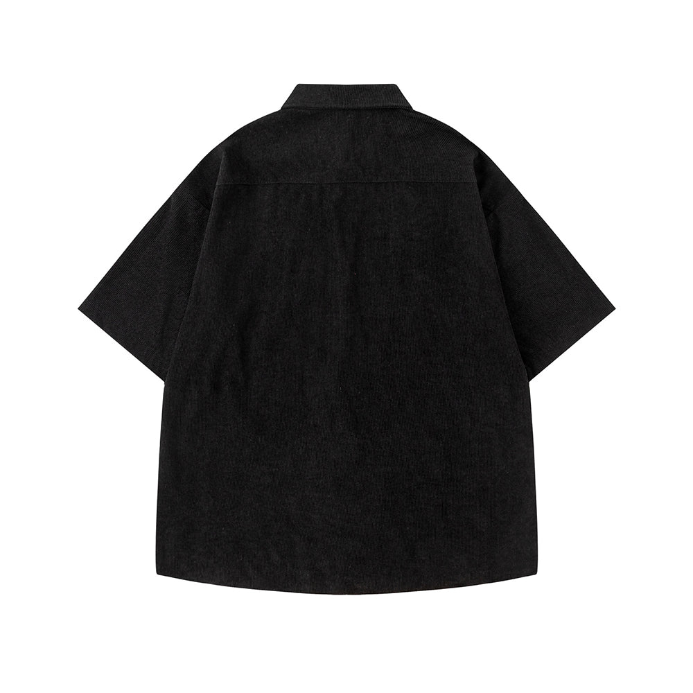 vintage floral short sleeve shirt