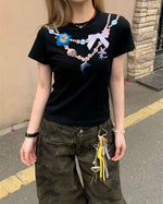 Retro versatile short sleeves (women's)