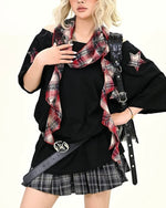 Retro off-shoulder short sleeves