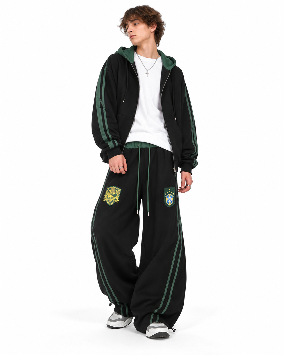 Retro versatile casual pants