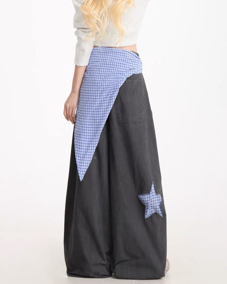 Detachable star jeans