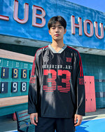 復古字母運動球服