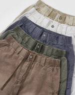 Washed casual overalls