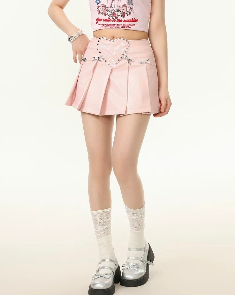 레트로 심플 스커트