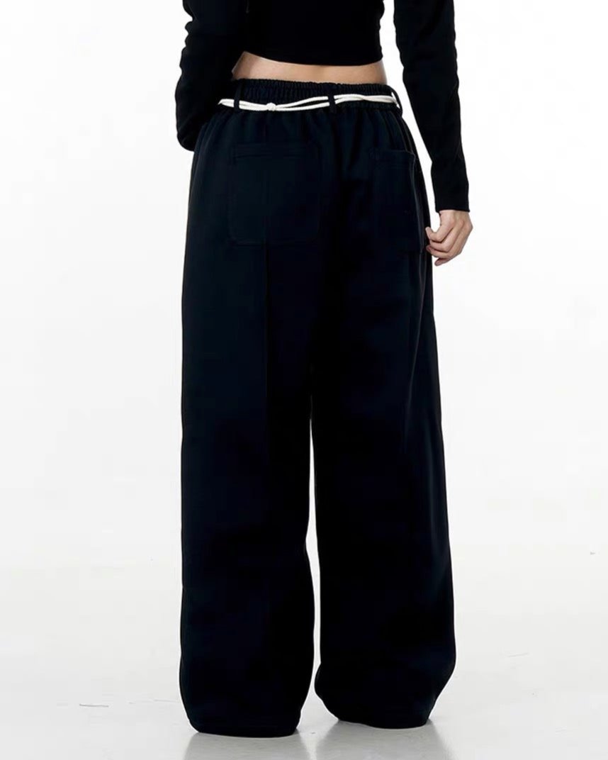 復古街頭簡約休閑衛褲