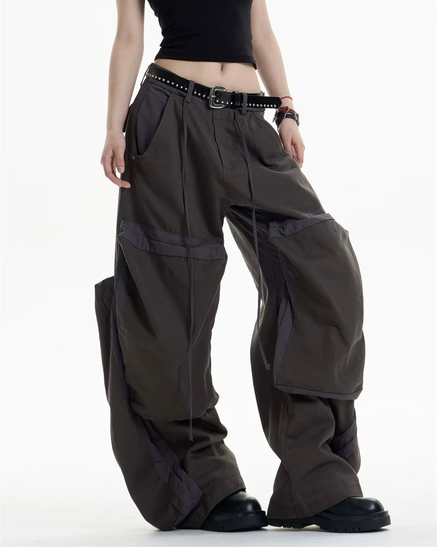 休閑百搭工裝褲