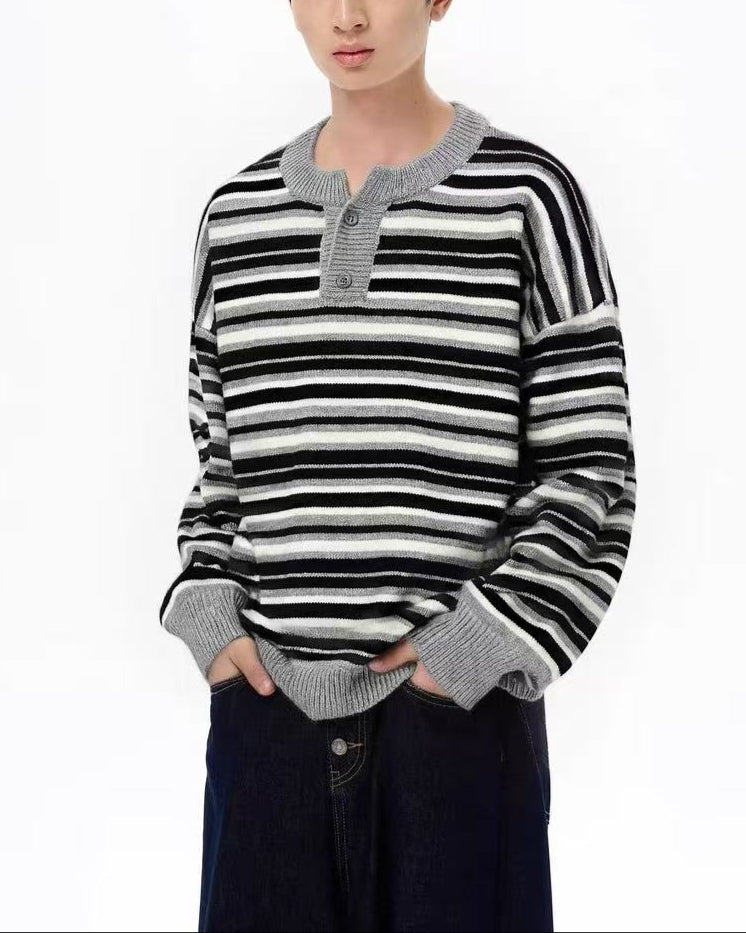 vintage striped sweater