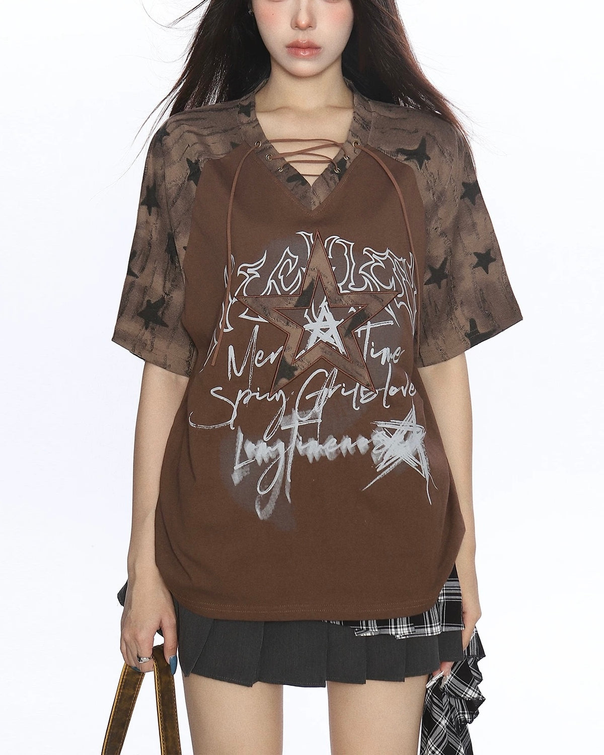 레트로 타이 반팔