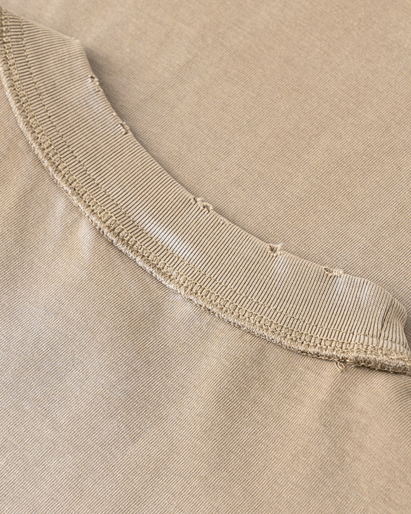 復古做舊無袖T恤