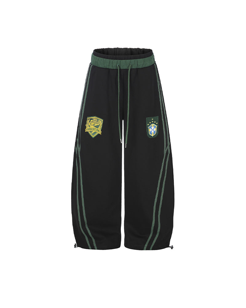 Retro versatile casual pants
