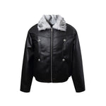 Retro cotton-padded jacket