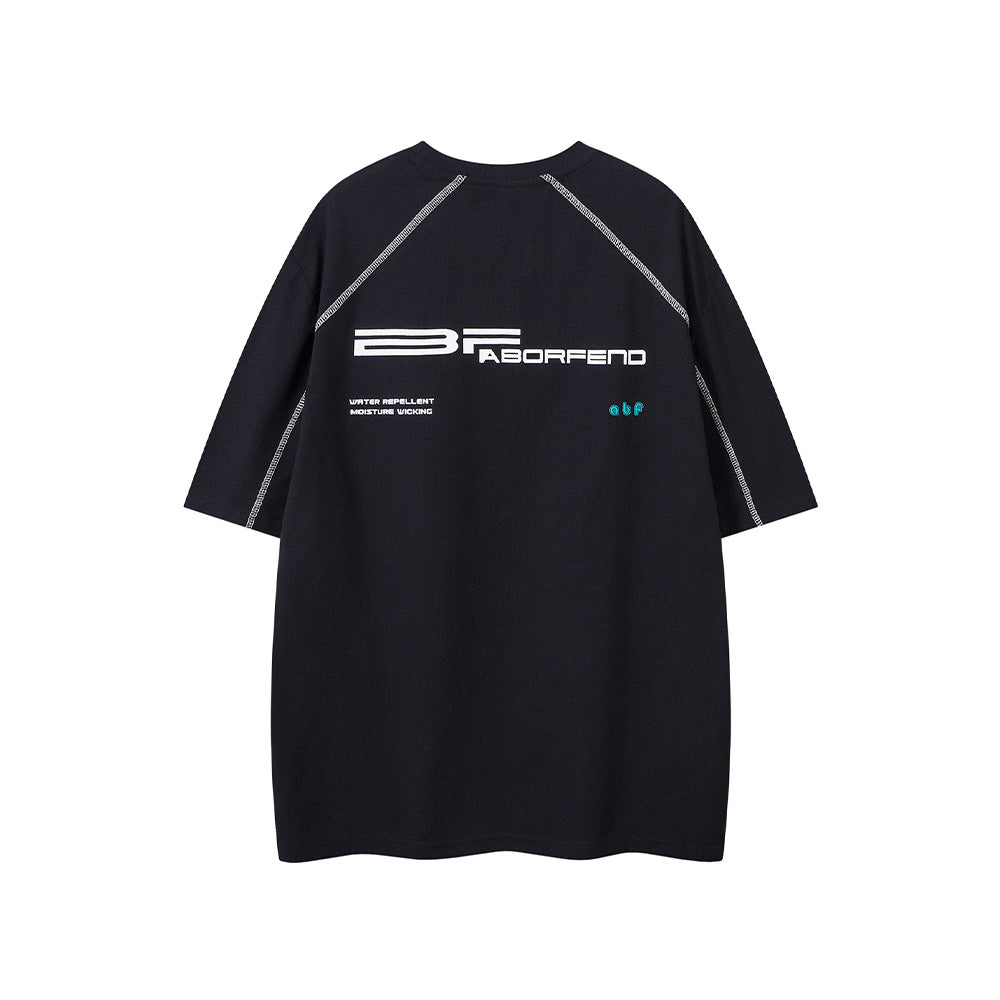 Retro casual short sleeves