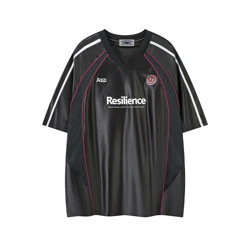 Retro sports short sleeves