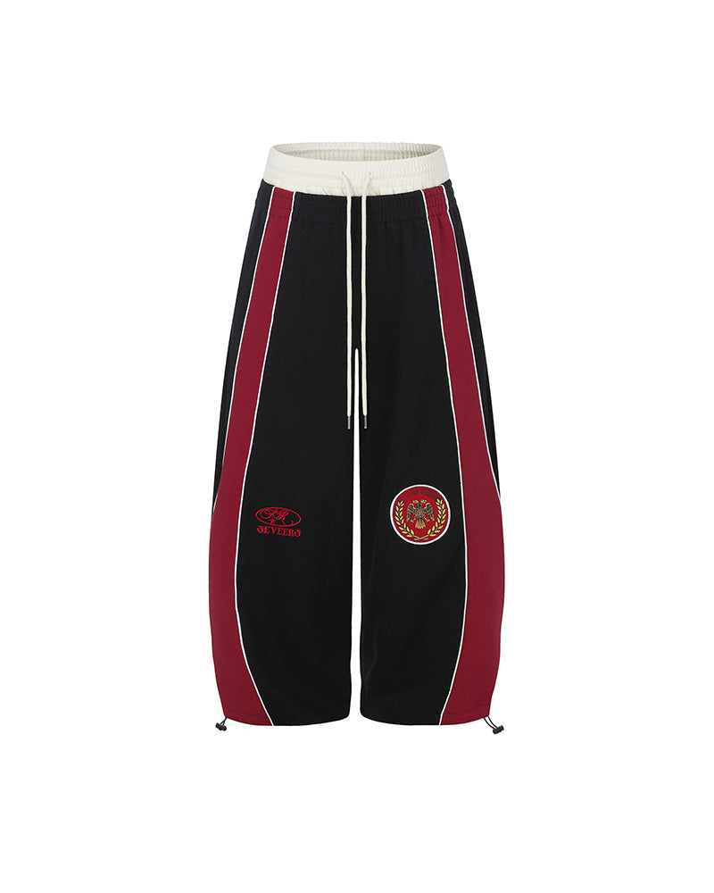 color block track pants