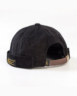 コーデュロイのヒップホップキャップ