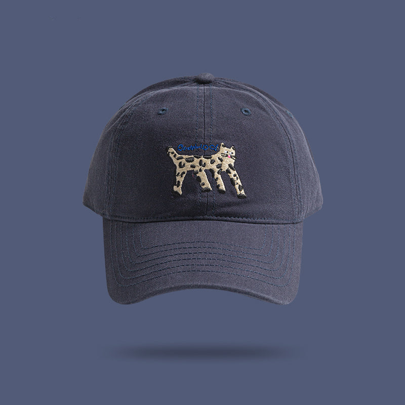 斑點貓咪棒球帽